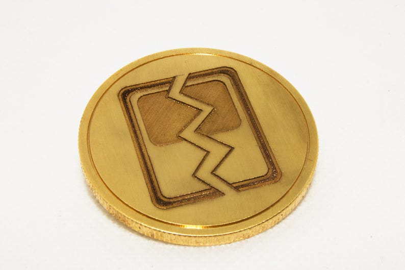 Slay the Spire 2 Merchant Card Removal Token Coin (solid Brass 40mm\35g ...