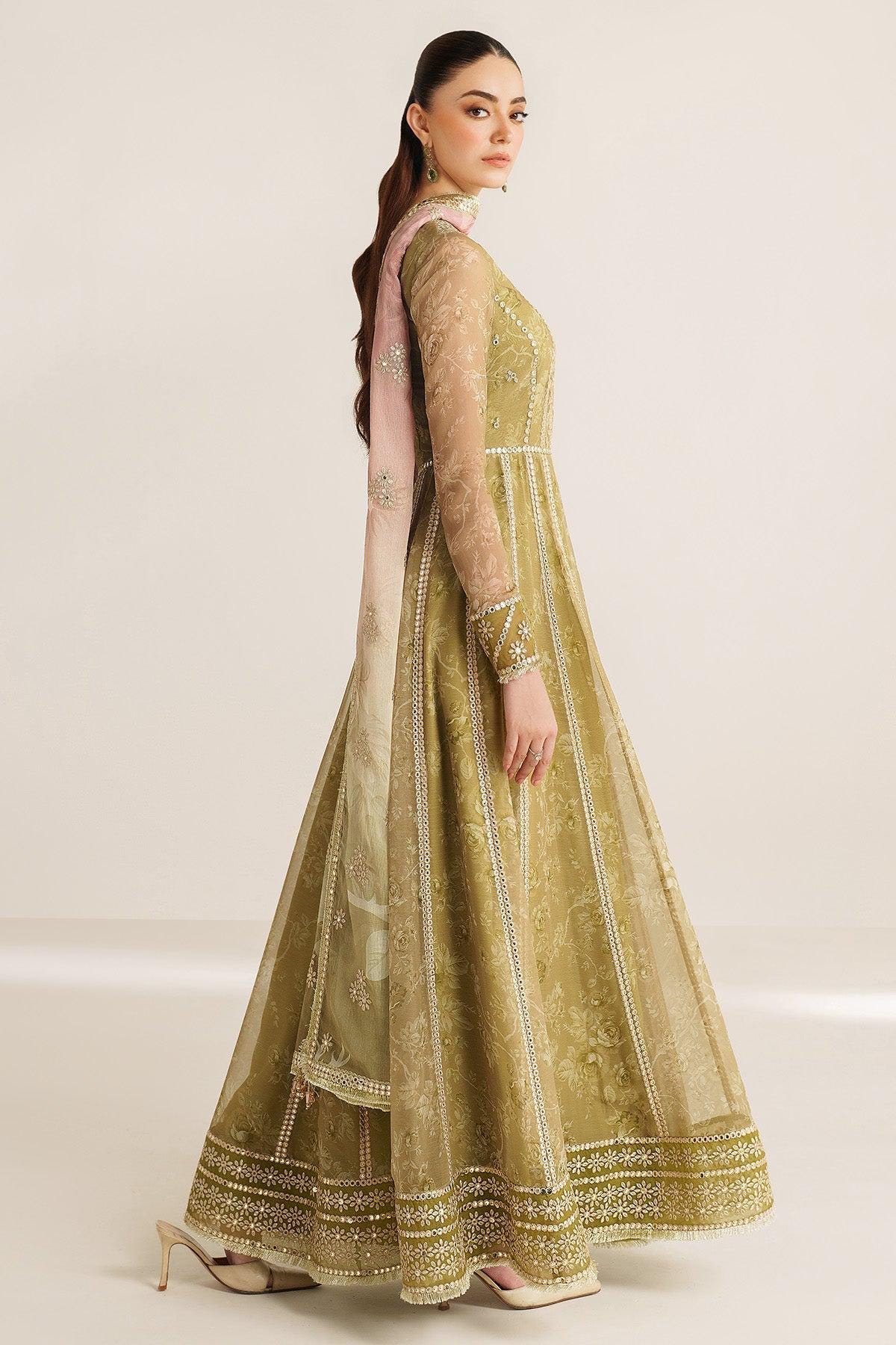 Semi Formal Pakistani Dress - Etsy