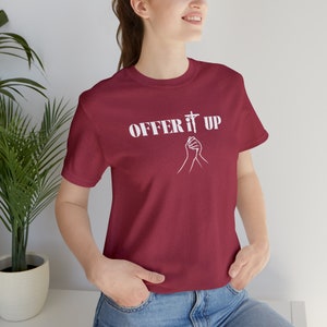 Camiseta de manga curta unissex Offer It Up Jersey