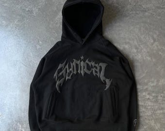 New Black Puff Printing hoodie High Quality Hoodie For mens with Puff PrintingHoodie