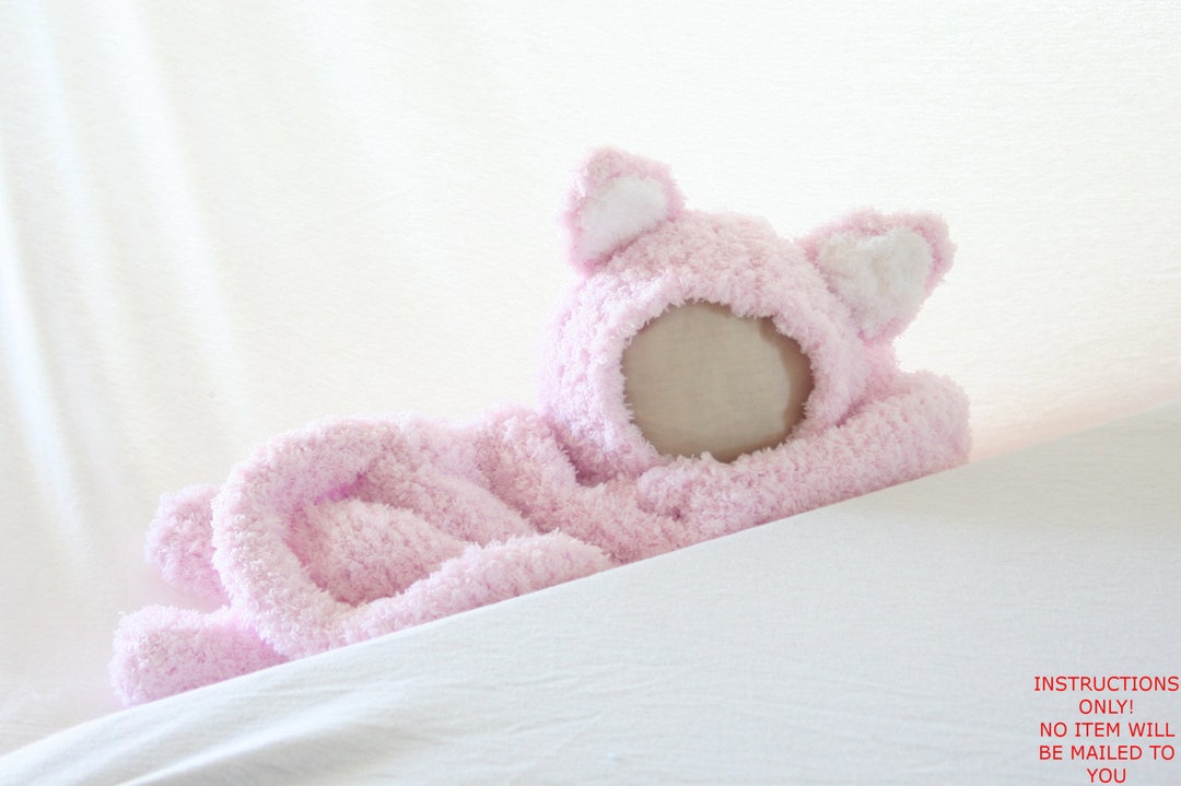 PDF DIGITAL Patternkitty Costume Pattern,baby Cat Costume,newborn