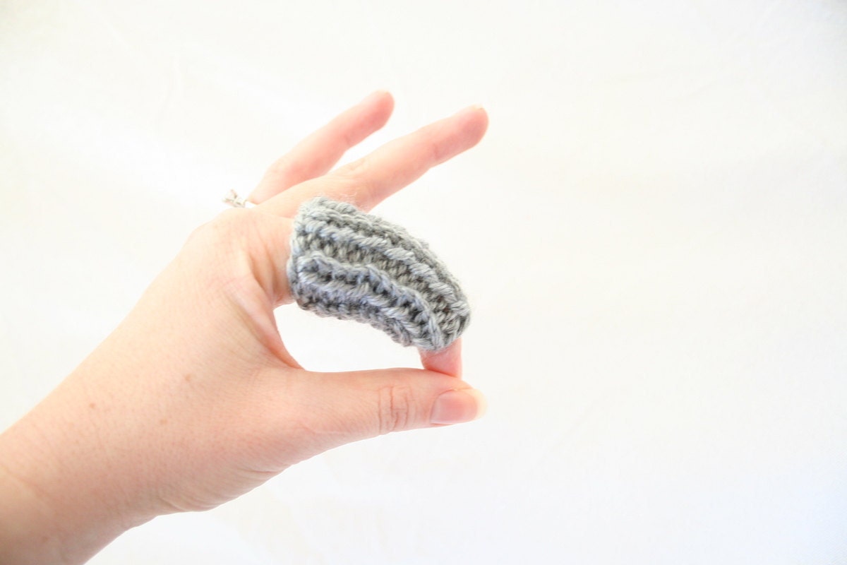 PDF DIGITAL Pattern:knit Finger Guard Pattern,knitting/crochet Tool,knit  Cotton Finger Guard,knitted Finger Protection,knit Finger Sleeve -   Finland