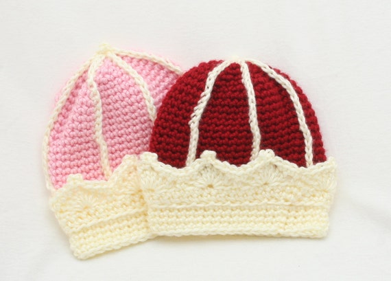 Pattern:crochet Crown Hat Pattern 