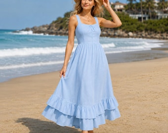 bluebonnet maxi dress Bluebonnet Maxi Dress