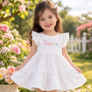 4 years birthday dress Miipat Baby Girl Sequin Tulle Party Dress 4-5 Years Pink