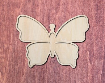 Butterfly Mosaic Tray, Wooden Mosaic Frame, Base, DIY Mosaic Art Substrate, Craft Supply for Glass and Tile Mosaic