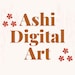 AshiDigitalArt store logo