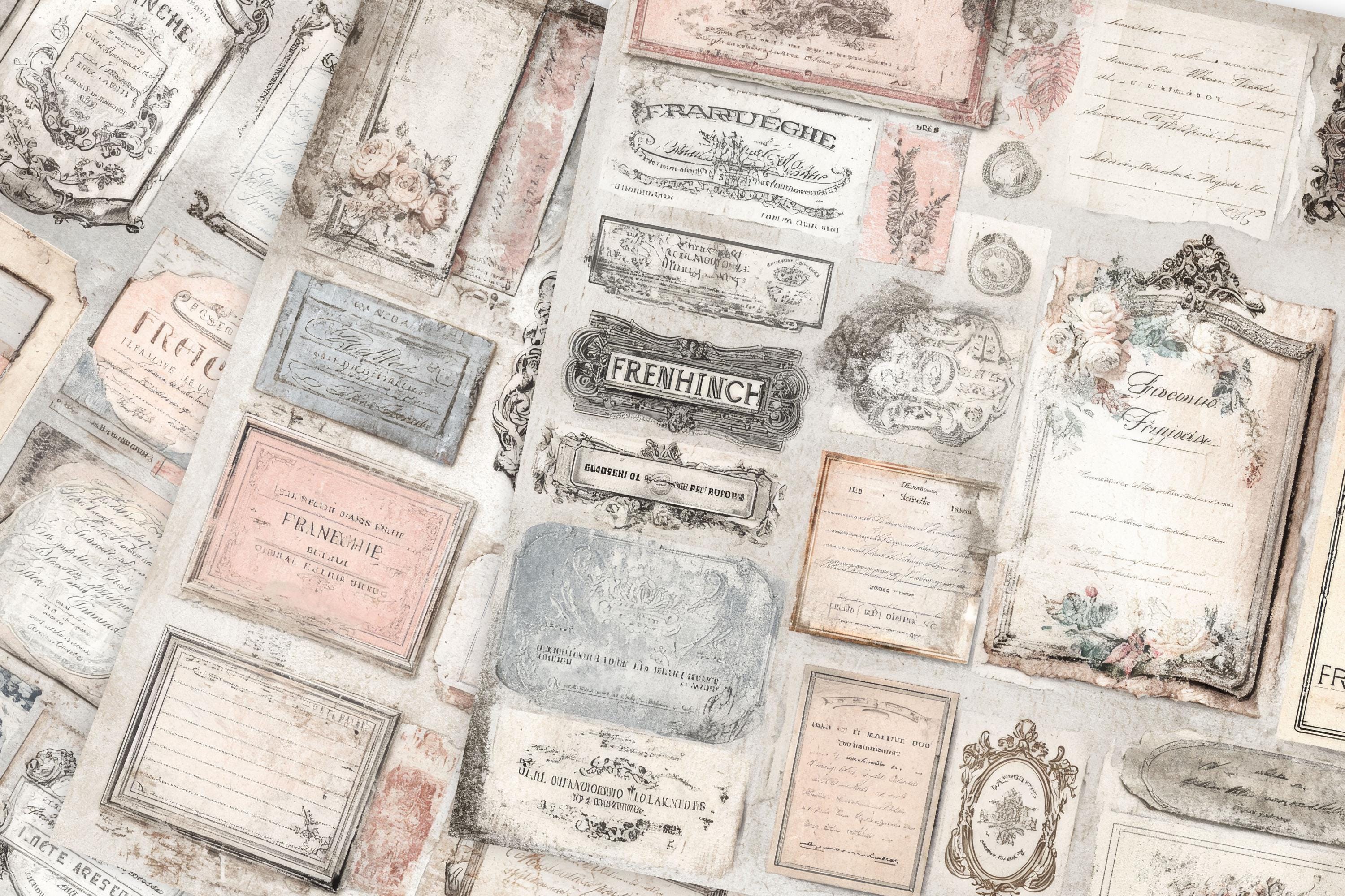 VICTORIAN MUSE ビクトリア朝のスクラップブックペーパー：マーケット