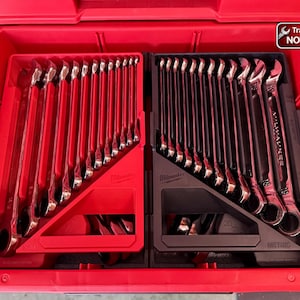 Milwaukee Packout Wrench Adapterplatten (2er-Set) SAE & Metric | Große Schubladen