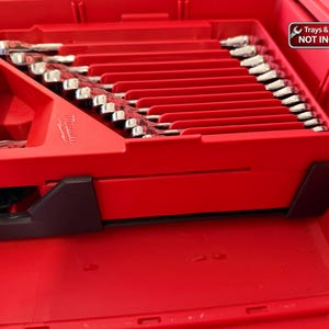 Wrench Adapter Insert Plates for Milwaukee Packout Large Drawers