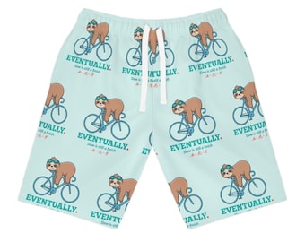 Eventually Sloth Triathlete Running Shorts