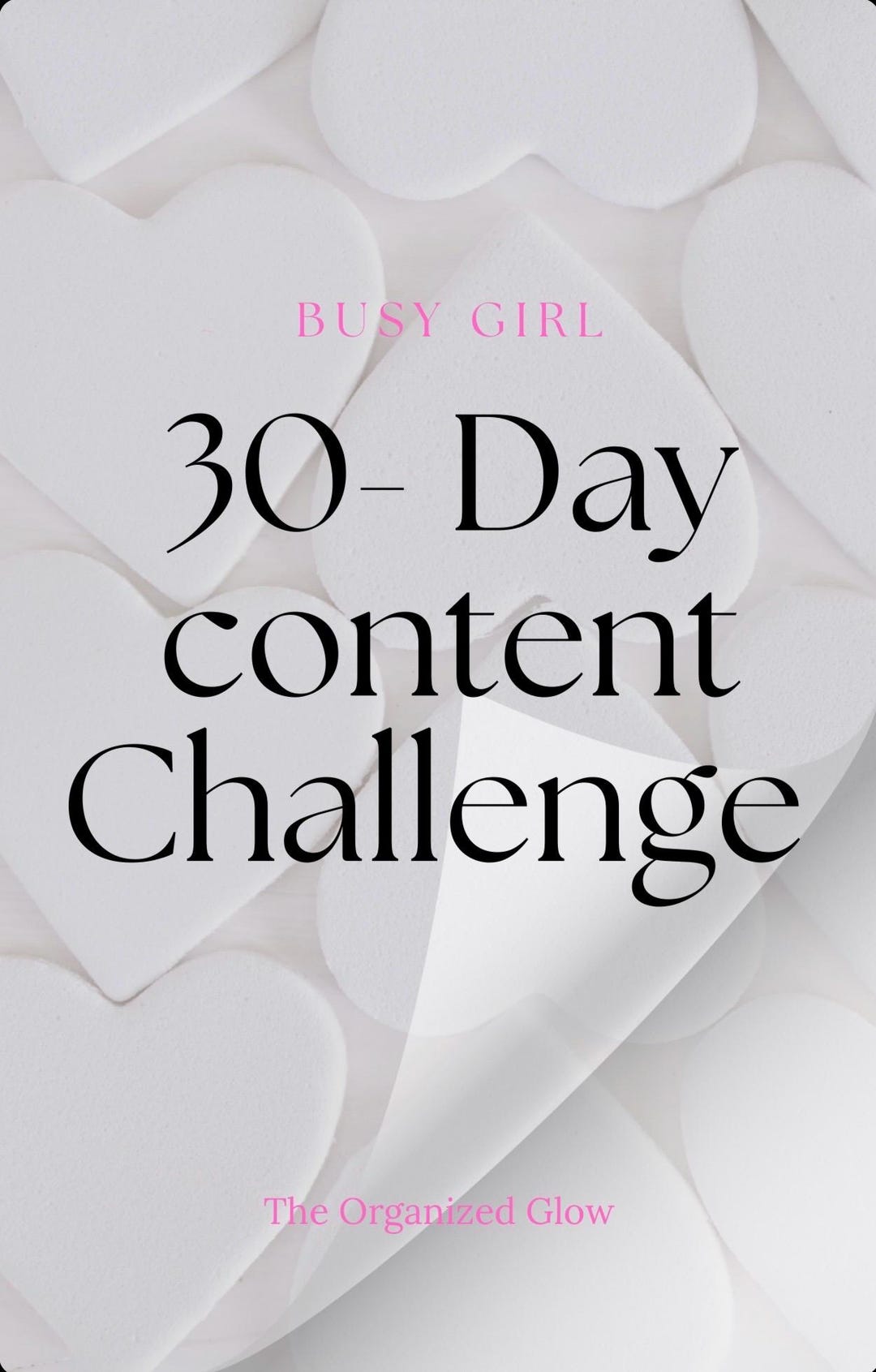 Tiktok Content Challenge | 30 Day Posting Prompts (PDF Download) - Etsy