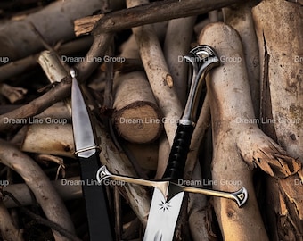 Aragorn's Sword Legendary Anduril - Narsil Replica, Cosplay Prop, Home Decor Sword, Anniversary & Birthday Gift