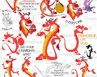 Pacchetto SVG PNG Drago Guardiano, Drago Disonore sul tuo SVG, Clipart Drago SVG, Vacanza in Famiglia SVG, Compleanno in Famiglia Principessa Guerriera SVG