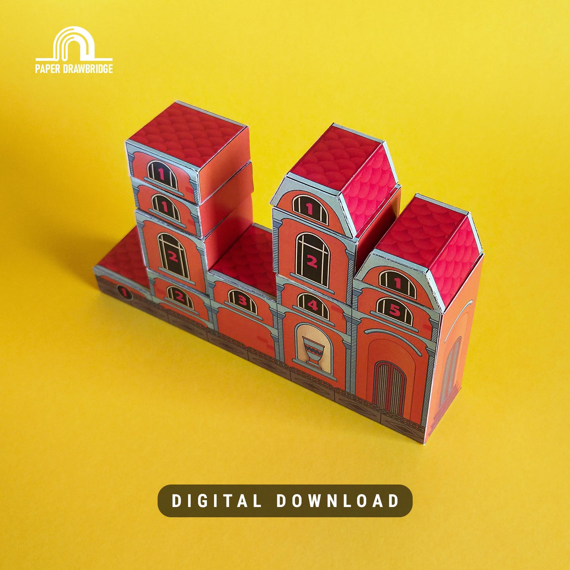 Math Manipulative | 3D DIY Papercraft Building Blocks | Classroom ...