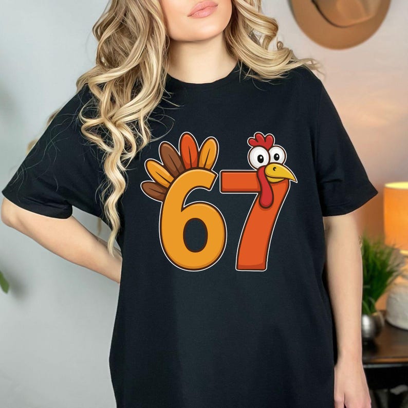 6, 7 Thanksgiving Turkey Meme PNG Bundle (Digital Download) image 10
