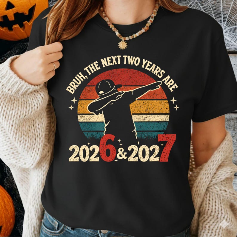 Bruh The Next Two Years Are 2026 2027 SVG PNG Funny NYE Kids New Year Il Ry1m 