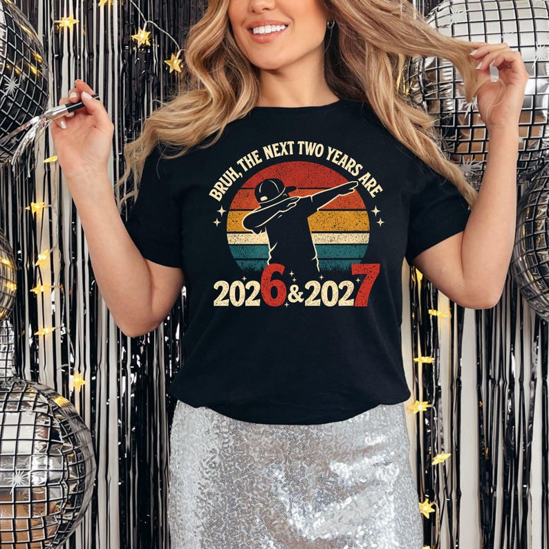 Bruh The Next Two Years Are 2026 2027 SVG PNG Funny NYE Kids New Year Il G5br 