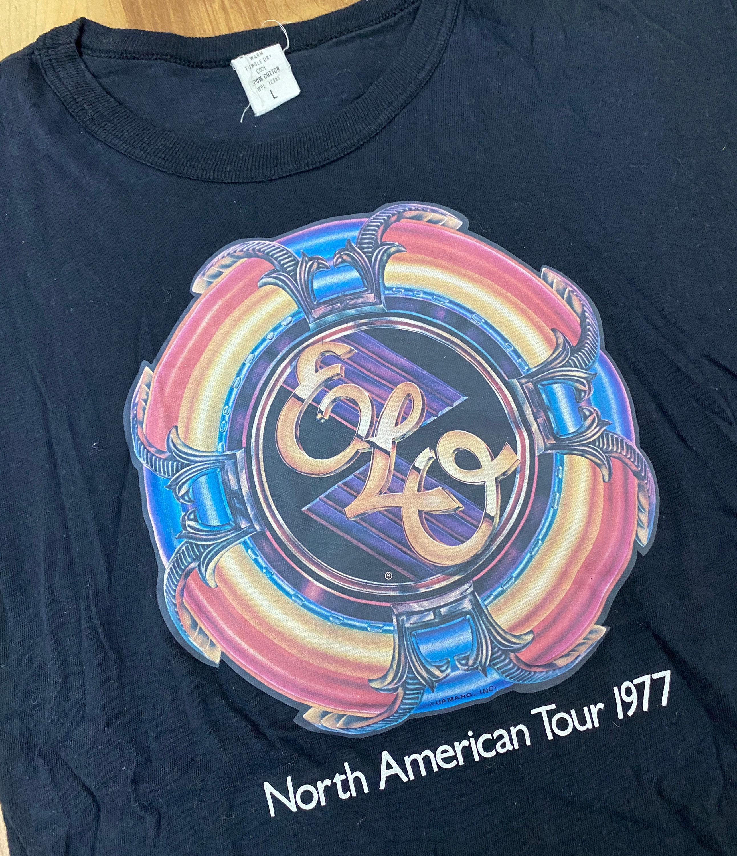 RARE 1977 ELO Electric Light Orchestra Tshirt Concert Tour Etsy Denmark