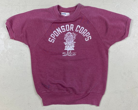 1960's vintage Champion Running Man label sweatshi