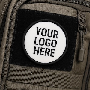 Custom Photo or Logo Patch | Personalized 3x3 Sublimation Patch | Velcro Morale Patch | Custom Design Patch
