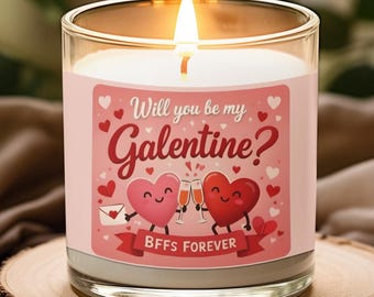 Galentine's Day Soy Candle | Friend Gift