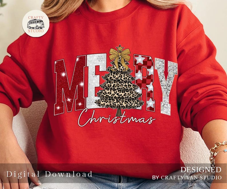 Coquette Merry Christmas Png, Checkered Star Leopard Letters Christmas ...