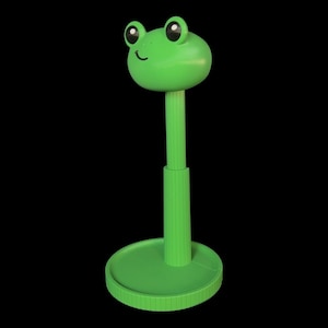 Froggy Perch Headsetställ – 3D-utskrivet grodheadsethållare, skrivbordsorganisatör för gamer