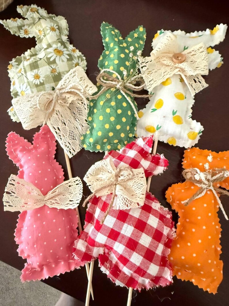 3 Easter Bunny Patterns PDF, Easy Rabbit Sewing Tutorial, DIY Fabric ...