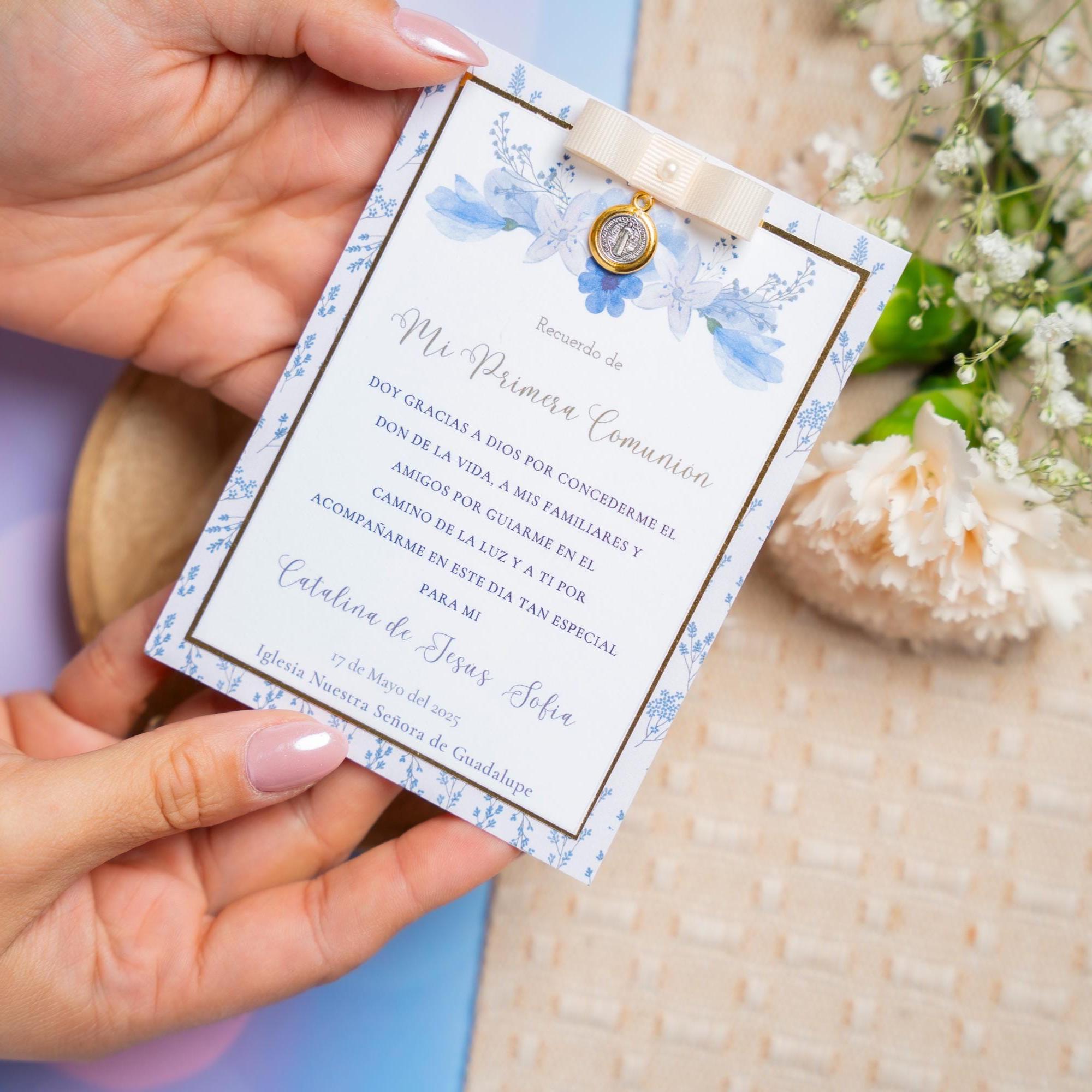 Invitaciones De Bautizo Gratis Para Imprimir Y Personalizar Tarjeta