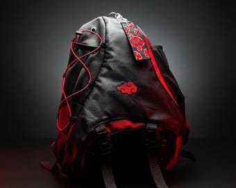 Mochila bandolera premium de anime / Bolso de anime / Bolso de estilo urbano japonés / Mochila bandolera retro de anime / Regalo de anime / Incluye merchandising gratis