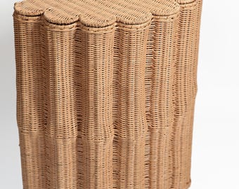 Handcrafted toy storage-laundry basket
