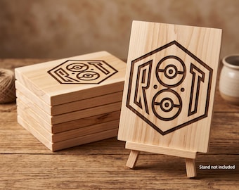 Custom Laser Engraved Wood Art 5.5x7.5