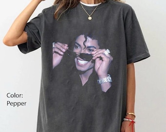 Michael Jackson Vintage Style 90s Unisex Tshirt, Michael Fan Gift, King Of Pop Graphic Shirt, Fan Gifts