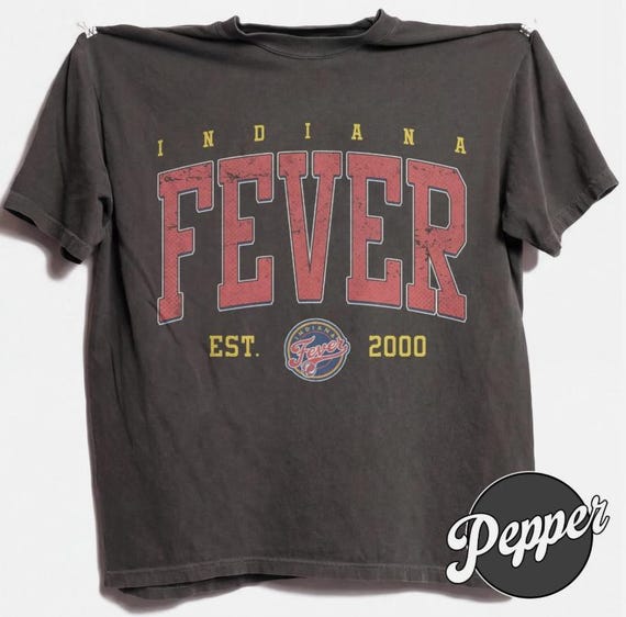 Indiana Fever Wommen Basketball Team Est 2000 Vintage Comfort Colors Shirt