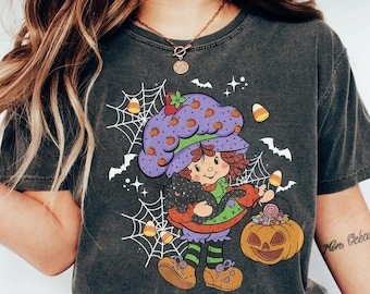 Strawberry Shortcake tshirt, Strawberry Shortcake Caaartoon Vintage tshirt, Halloween Caaartoon Nostalgia tshirt, gift for her, him