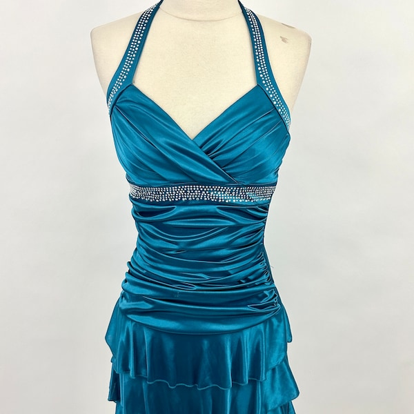 long black and white dress Zapakasa Women Satin Formal with Pockets A Size:Custom Size ( Special instructions for seller ) Ladies Luxe Dress In jade