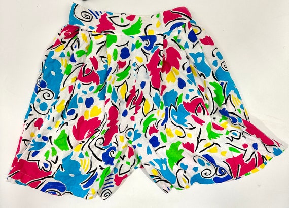 Vintage 1980s Skirt | Skort | Colorful | Capistra… - image 4