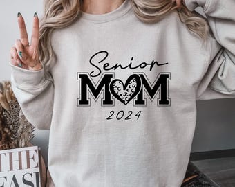 Senior Mom Shirt: Family Graduation Tee - Class of 2024