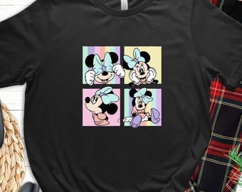 Disney Minnie Shirt: Family Theme, Coquette Bow (Casual Wear)