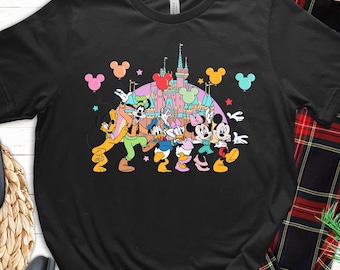 Epcot Vintage Disney Shirt: 1982 Mickey and Friends (Unisex)