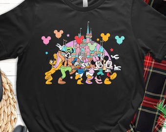 Epcot Vintage Disney Shirt: 1982 Mickey and Friends (Unisex)