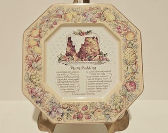 Vintage Avon Tray - Plum Pudding