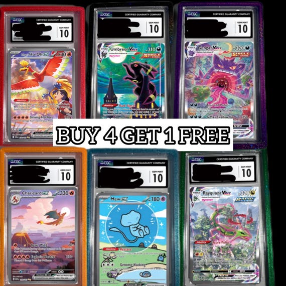 Sparkly CGC Card Guards: Snap-in Protective Cases - Etsy