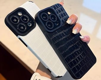 Funda de piel de cocodrilo para iPhone: una funda protectora de lujo