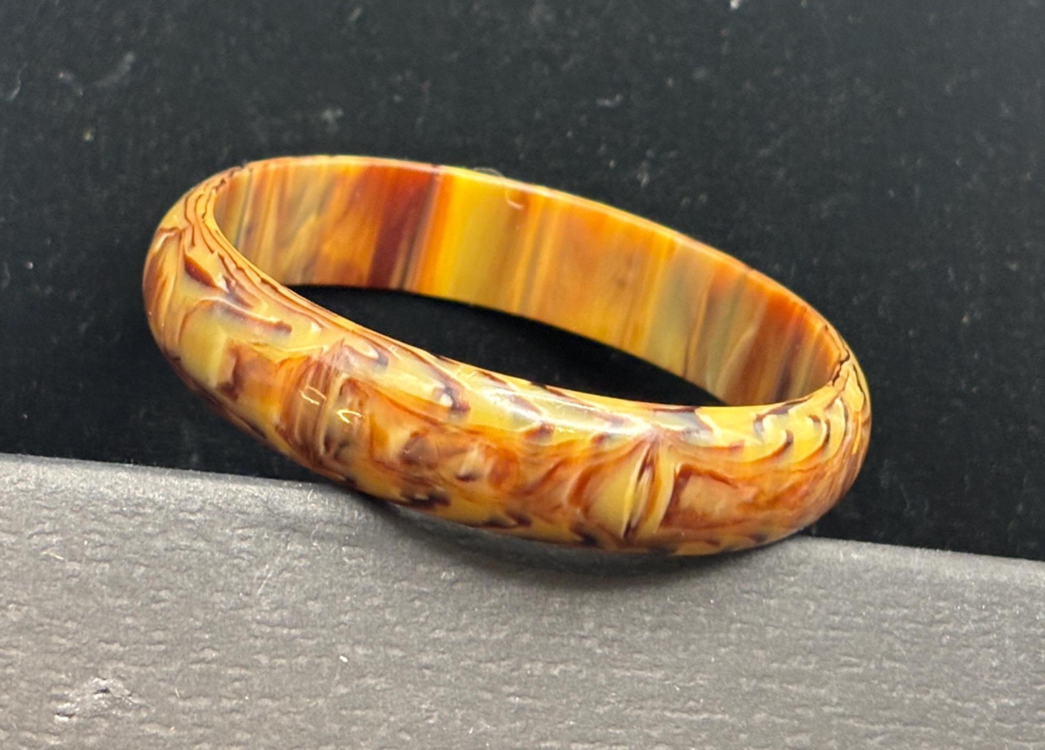 Amber Swirl Bakelite - Etsy