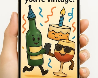 Classic Birthday E-Card – Personalized Digital Greeting with Sound
