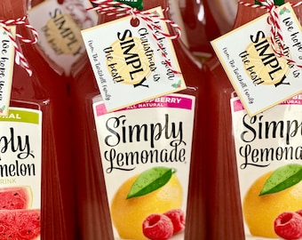 Etiquetas de regalo navideñas divertidas, imprimibles para el vecino (digitales)