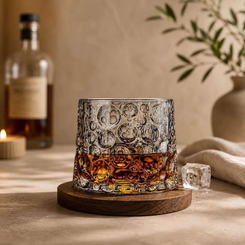 Textured Roks Textured Glass Tumblers - Etsy