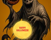 Halloween Party Flyer | Spooky Invitation Template | Canva Design